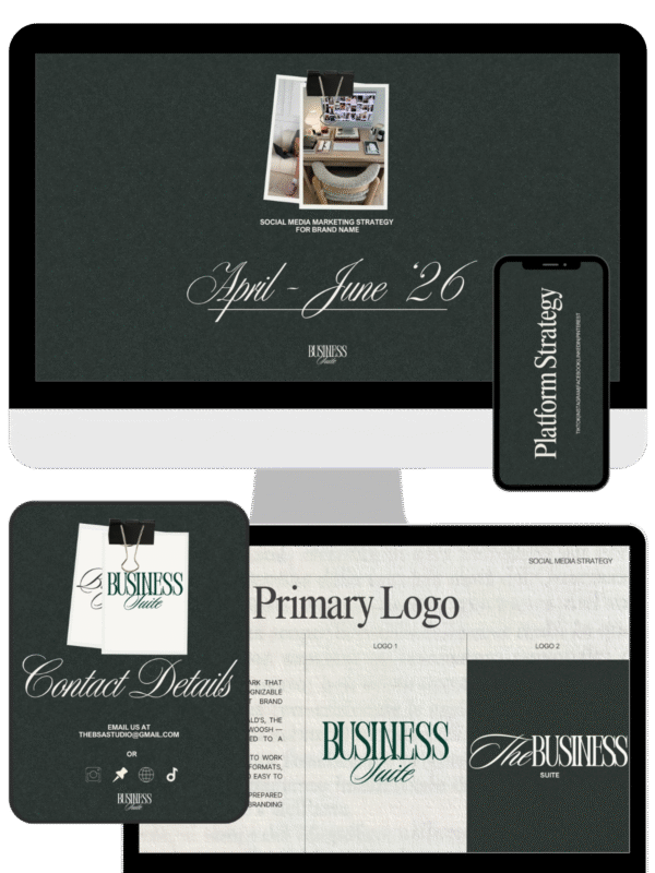 Social Media Strategy Template