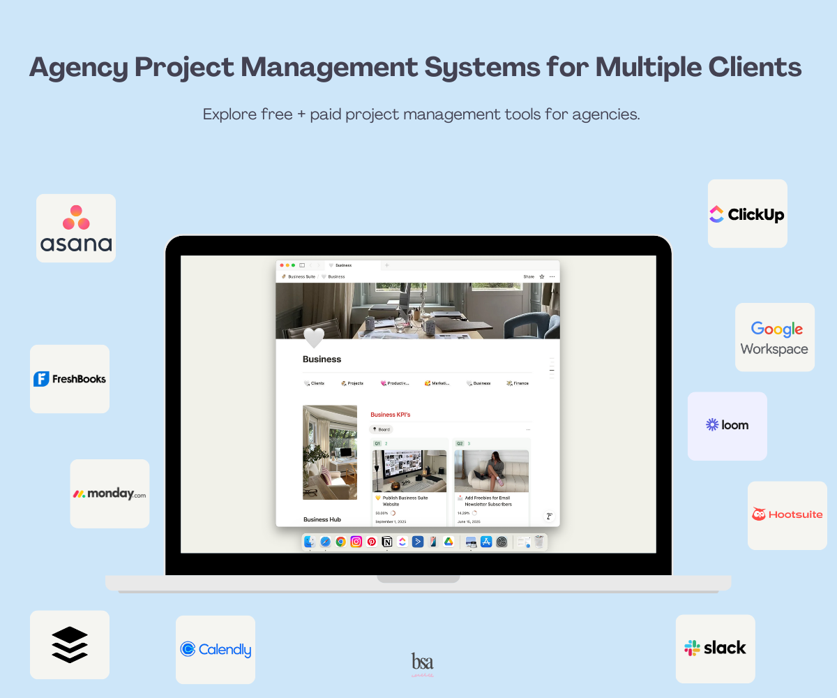 Agency project management system with multiple client campaigns
