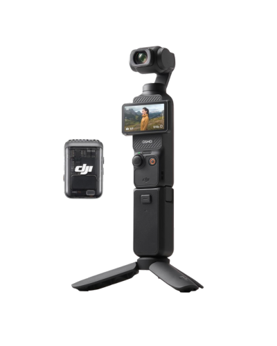DJI Osmo Pocket 3 Creator Combo vlogging camera with 1-inch sensor, 3-axis stabilization, 4K 120fps