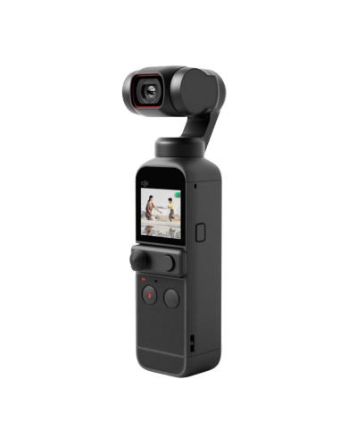 DJI Pocket 2 handheld 3-axis gimbal camera with 4K video, 64MP photo, and ActiveTrack 3.0