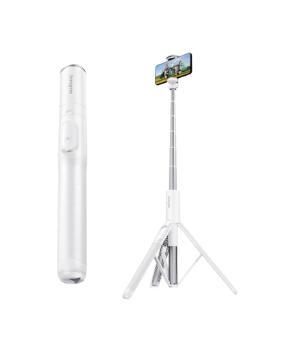 Sensyne 60‑inch phone tripod and selfie stick with built‑in Bluetooth remote, lightweight, all‑in‑one