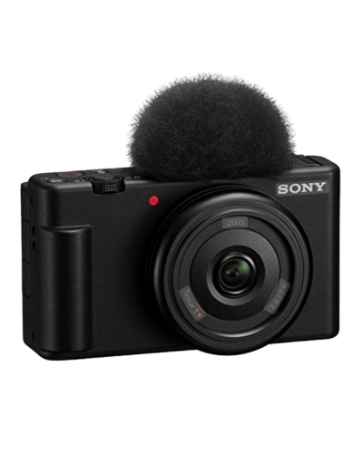 Sony ZV-1F vlog camera with ultra-wide 20 mm lens and large 1-inch sensor
