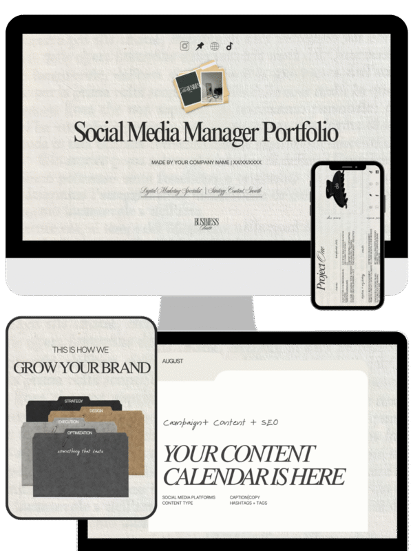 Social Media Manager Portfolio